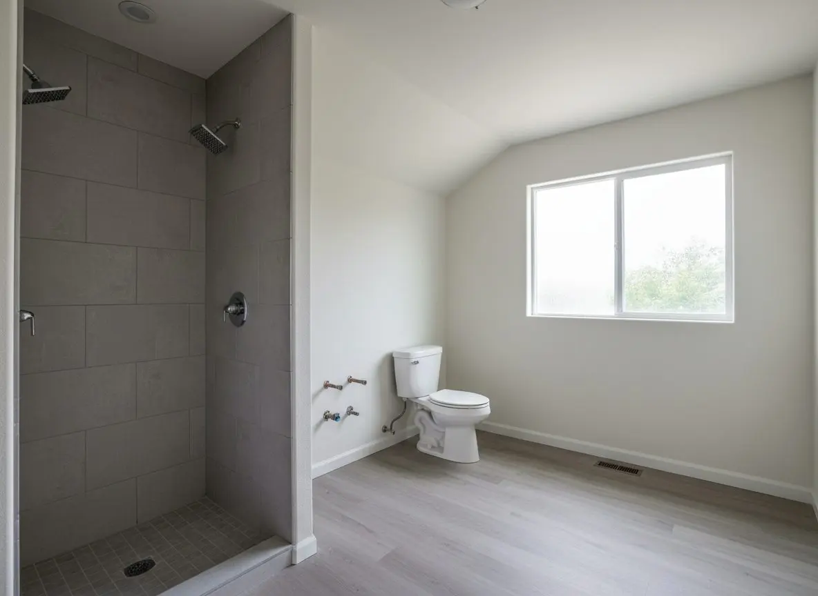 Second-story bath rebuild in Lake Forest